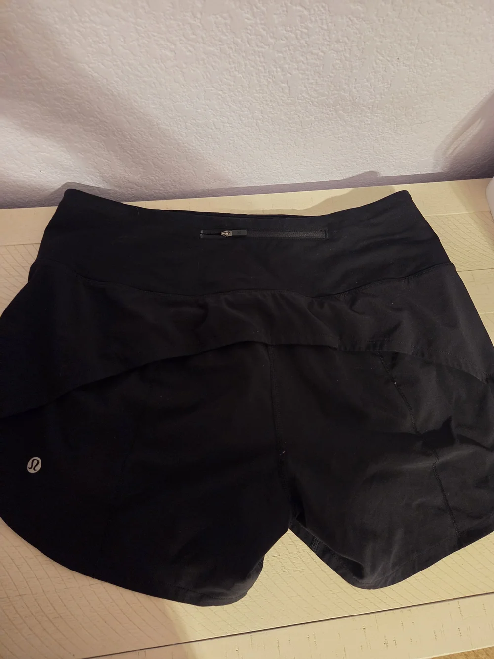 lululemon athletica Black Layered Athletic Shorts